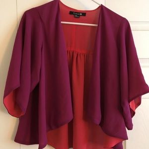 XXI open cardigan / cover up